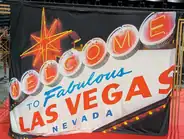 Las Vegas Neon-Schild als auffällige Deko für Casino-Events in Deutschland