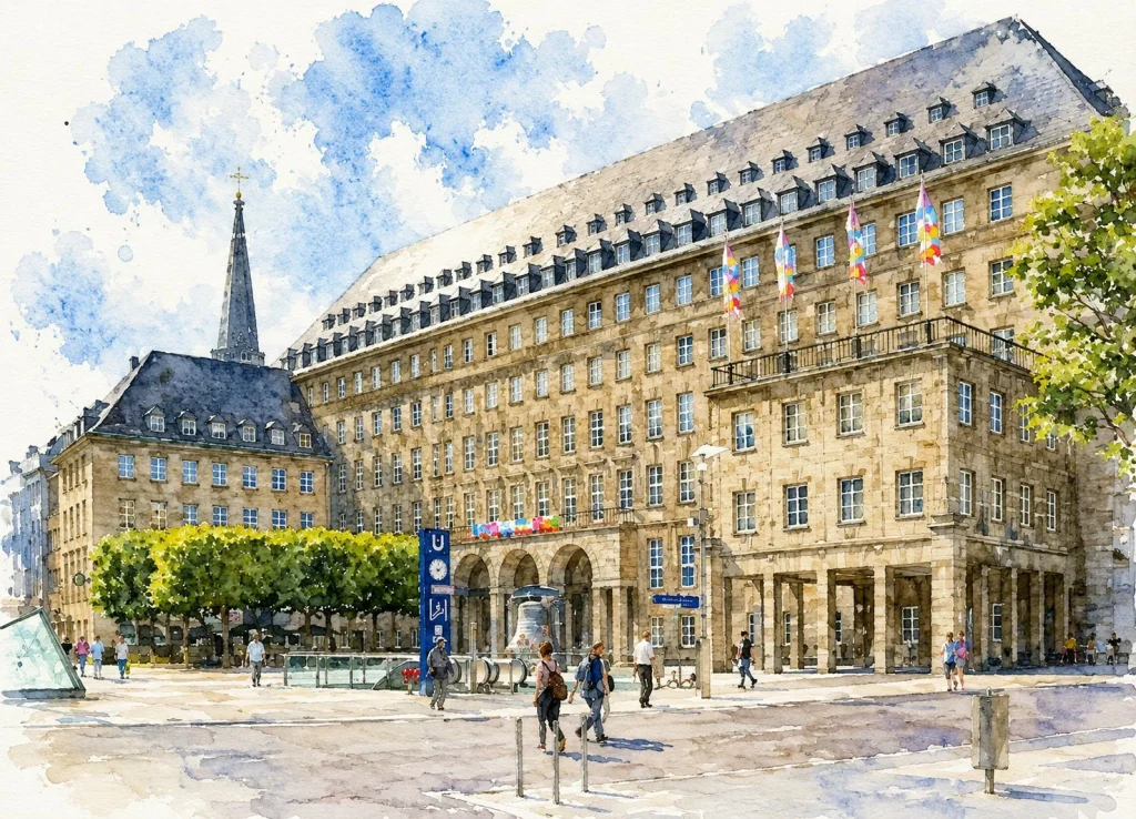 Bochum Innenstadt als Illustration für Casino Events und Firmenevents