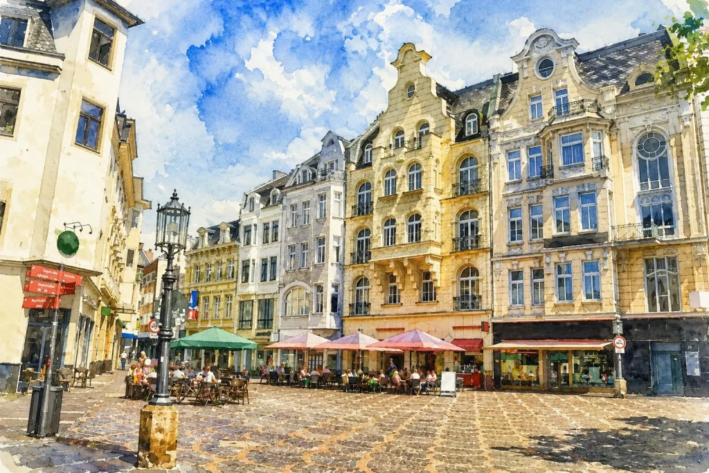 Bonner Altstadt als Illustration für Casino Events und Firmenevents