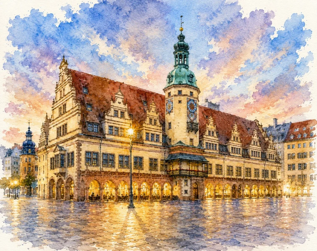 Leipziger Rathaus als Illustration für Casino Events und Firmenevents in Leipzig