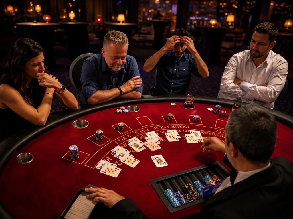 Blackjack Event mit professionellem Croupier und mobilem Casino