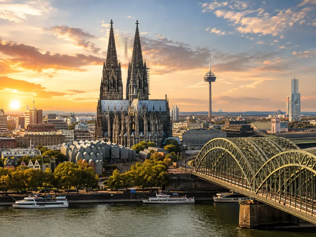 Mobiles Casino Köln – Casino Event vor der Kölner Skyline