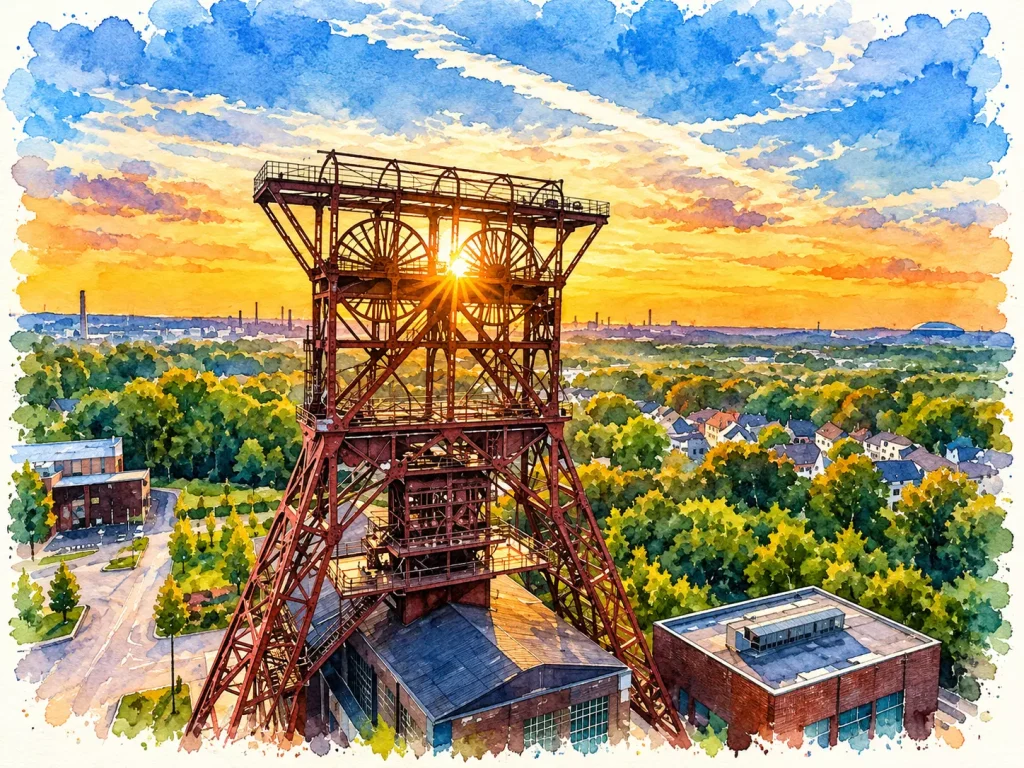 Förderturm der Industriekultur in Gelsenkirchen