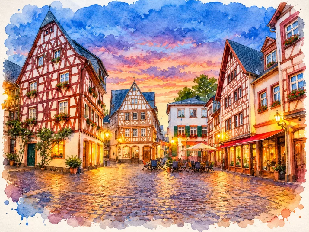 Historische Altstadt in Mainz
