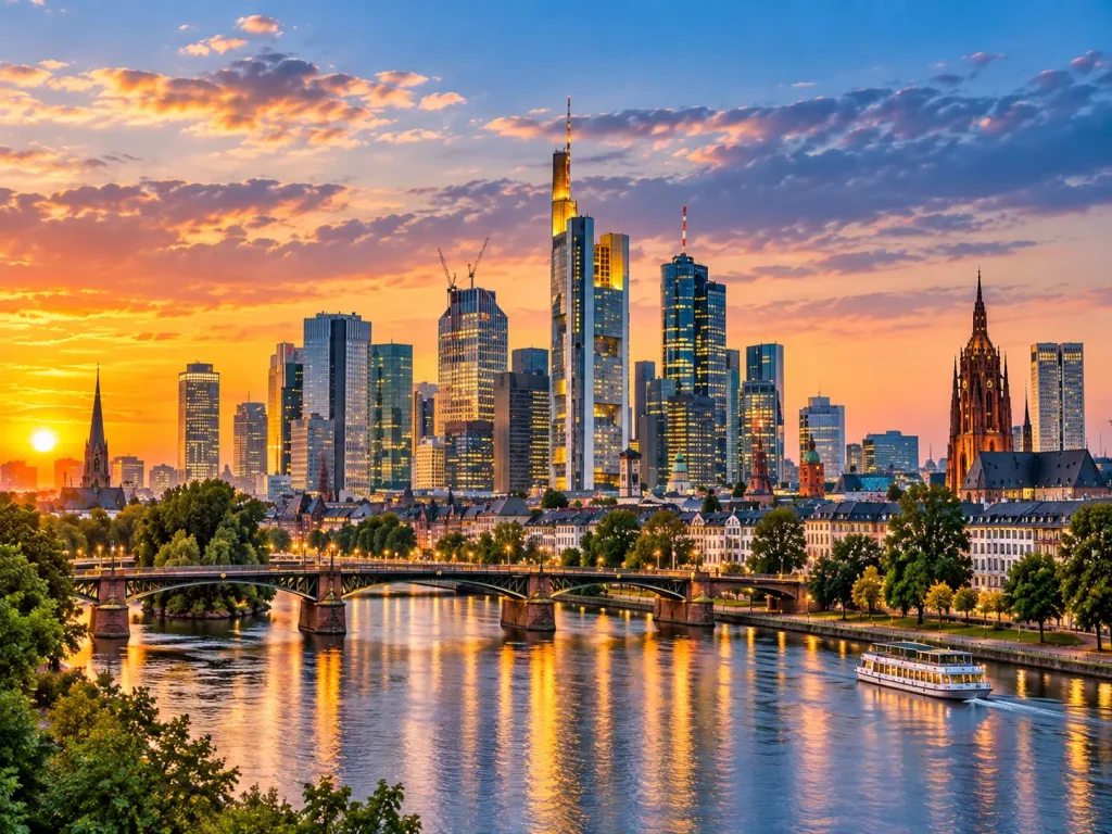 Frankfurt Skyline am Main – Casino Event Frankfurt