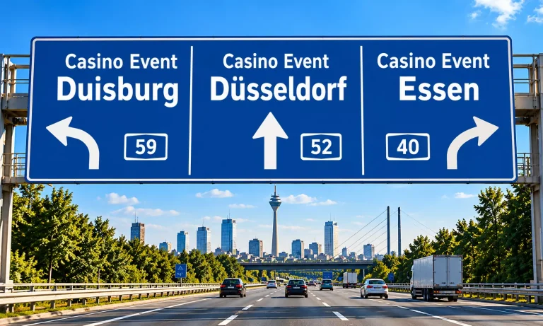 Casino Events in Düsseldorf, Duisburg und Essen in NRW