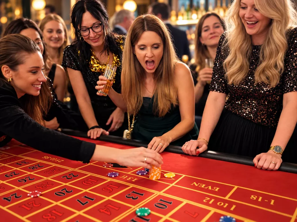Casino-Party mit Roulette für Firmenevent und Firmenfeier